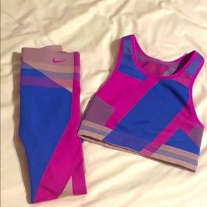 Nike Dry Fit Pink Set